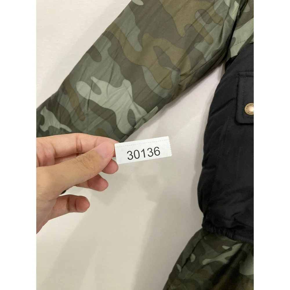 NWT Carters Boys 2 Piece Snowsuit 10/12 Green Camo Jacket Snow Bibs Winter Set